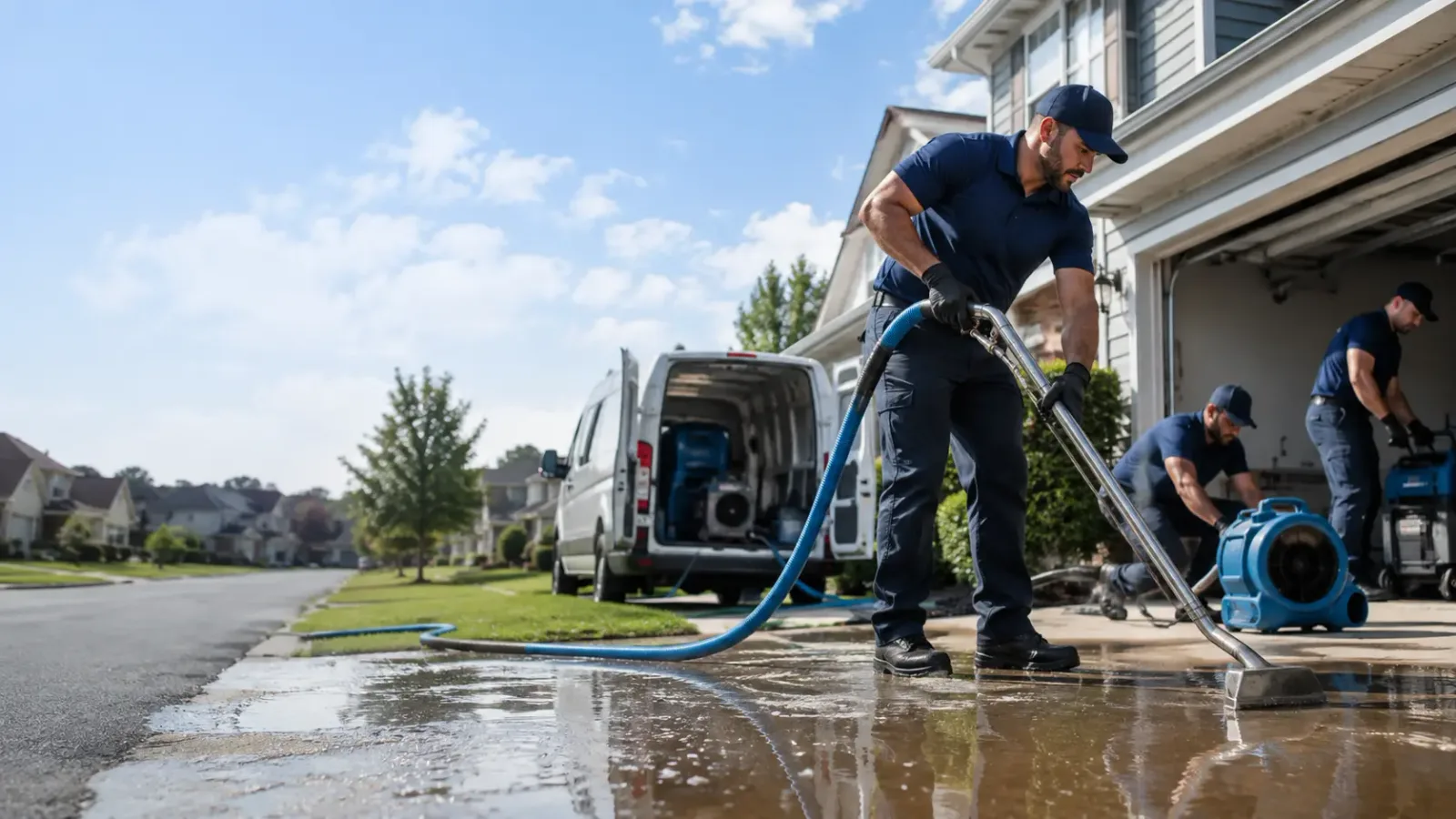 Flood Damage Restoration in Many Farms, AZ